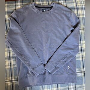 On Cloud Crew Neck Men's Size Medium L Blue/Gray Pullover‎ Athleisure Sweatshirt